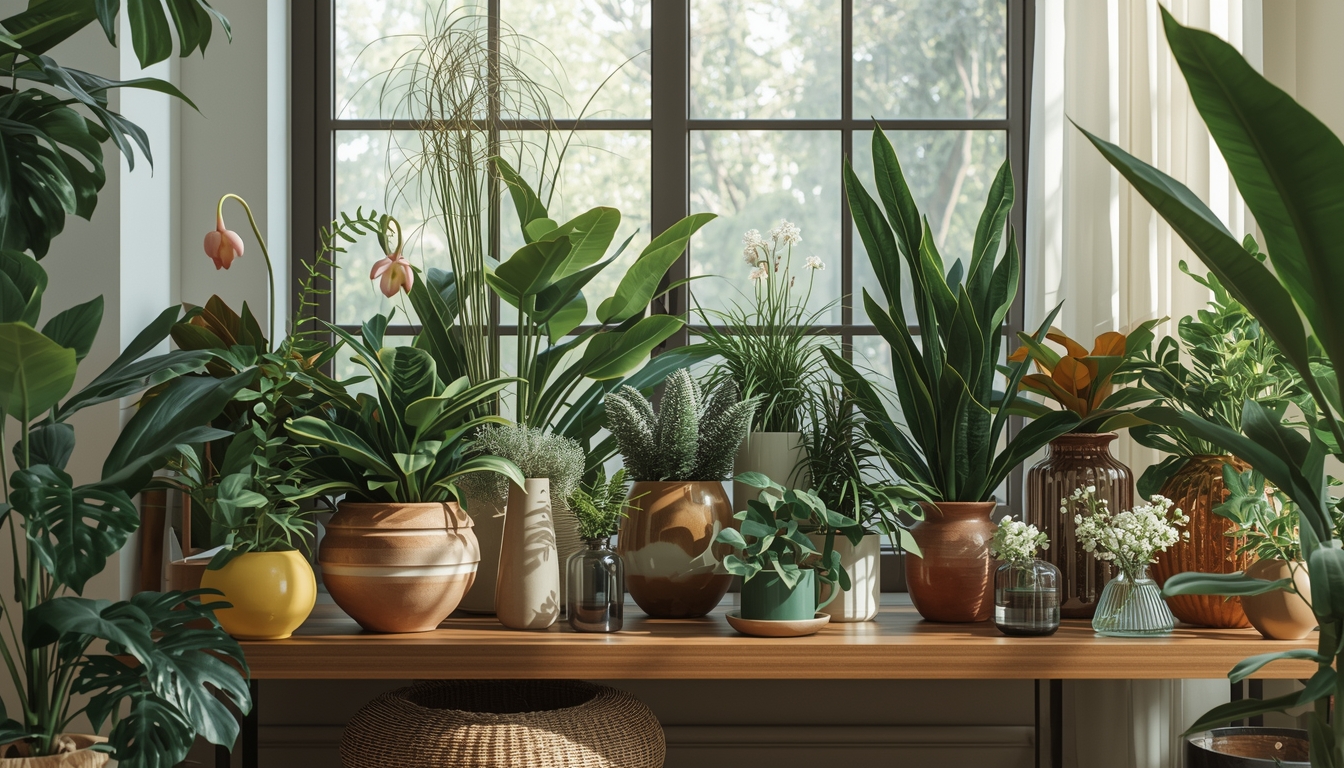Beautiful indoor plant collection from Waxshopshop